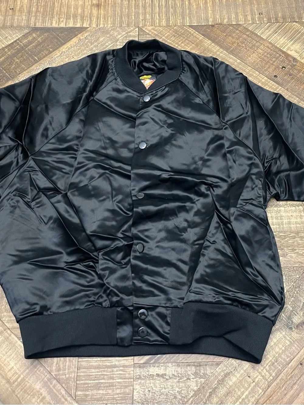 Vintage 1985 Gumby Satin Bomber Jacket